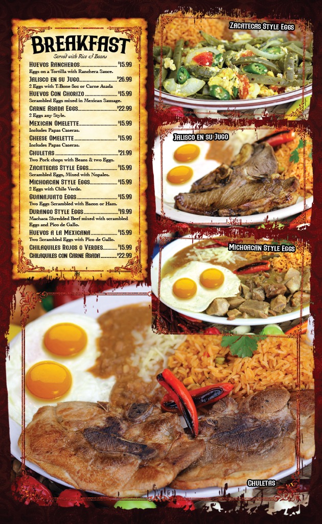 Chalio Menu Page 2